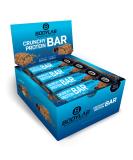 BODYLAB24 Crunchy Protein Bar Schoko Brownie - 12 x 64g | High Protein Low Sugar | 20g Protein Per Bar | Delicious Chocolate Coating - Buy Online on GoSupps.com
