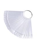 Clyhon 100-Piece Color Card Nail Polish Board | Nail Art Practice Stick | Fan Form Display for Professional Nail Techniques - Buy Online on GoSupps.com