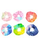 Valiclud 6-Piece Rainbow Hair Tie Set - Soft Elastic Scrunchies for Women & Girls - Colorful Bobbles & Hair Accessories - Buy Online on GoSupps.com