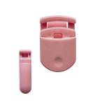 Whalrace Portable Eyelash Curler Set - Long Lasting Natural Curls for Women - Pink Round Design - Buy Online on GoSupps.com