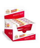 Dextro Energy Muesliriegel Strawberry 25x35g - Quick Carbohydrate Snack Alternative to Chocolate Bar - Delicious & Convenient Energy Boost - Buy Online on GoSupps.com