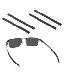BlazerBuck Replacement Ear Socks for Oakley Tincup OX3184 & 0.5 OX5099 - Black | Durable & Comfortable Ear Grips for Glasses - Buy Online on GoSupps.com