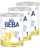 BEBA Nestl BEBA 1 initial milk initial food from birth pack of 3 (3 x 800g) - Buy Online on GoSupps.com