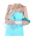 Fasola Waterproof Cast Cover for Shower - Adult Arm Sleeve Protector for Broken Wrist, Elbow, Fingers - Reusable & Full Arm Coverage - Buy Online on GoSupps.com