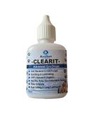 CLEARIT Pet/Dog/Cat Super Effective Advanced Eye Drops 30ml Anti Bacterial Soothing Lubricating 100% Natural & Organic Support Eye Function - Buy Online on GoSupps.com