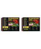 Exo Terra Plantation Soil - Tropical Terrarium Substrate (3 x 8.8L) | Coconut Fiber 70g (2 Pack) - International Shipping Available - Buy Online on GoSupps.com