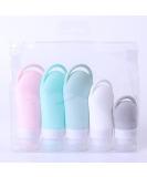 5 Pack Silicone Travel Bottles - Leak-Proof BPA-Free TSA Approved Containers for Shampoo & Lotion | Portable Travel Accessories - Buy Online on GoSupps.com
