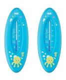 NUK Bathing Thermometer - Safe Swimming | Natural Rapeseed Oil Fluid | Made in Germany | Blue (2 Pack) - Accurate Temperature Measurement - Buy Online on GoSupps.com