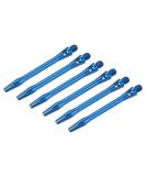 Sky Blue Aluminum Dart Shafts - 48mm Medium 2BA Thread Stems for Steel Tip Darts | PATIKIL Dart Accessories - Buy Online on GoSupps.com