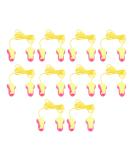 Foam Earplugs - 10 Pairs PU Foam Ear Plugs 32dB Noise Reduction for Sleeping & Travel - Buy Online on GoSupps.com