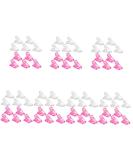 Mikinona Nail Kits 84 pcs Tool Nail Clip Fiberglass Clamp LED Extension Kit Art Tip Clamps Accessories Salon Building Fixing DIY for Fixation Finger A Fake Pinchers Quick Tips Forms Manicure Tools 4X3X2CMx7pcs White Pinkx7pcs - Buy Online on GoSupps.com