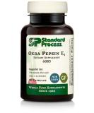 Standard Process Okra Pepsin E3 - Whole Food Digestion & Digestive Health - 90 Capsules, Gluten-Free - Buy Online on GoSupps.com