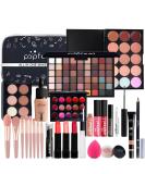 KARUIZI Makeup Kit All-in-one Makeup Gift Set for Women Full Kit, Eyeshadow Palette, Lip Gloss Set, Lipstick, Blush, Foundation, Concealer, Mascara, Eyebrow Pencil,Include Makeup Brush Set (KIT019) - Buy Online on GoSupps.com