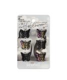 Scunci Glamoween Claw Hair Clips - Butterfly Design Halloween Theme (Black, 6 Pieces) - Buy Online on GoSupps.com