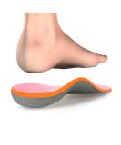 Vitality by iFitna Pink Max Cushion Arch Support Shoe Inserts for Women - Size MEN 8-8 1/2|WOMEN 10-10 1/2 - 270MM/10.63 - Pink - Buy Online on GoSupps.com
