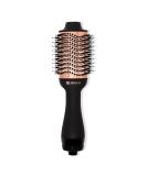 Professional Blow Dryer Brush by UZALLA | Ionic Hot Air Brush & Volumizer for Women | Frizz-Eliminating Hair Styler with Dual-Action Bristles - Buy Online on GoSupps.com