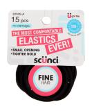 Scunci Fine Hair Elastics - Pack of 2 | Gentle Hold for Thin Hair - Buy Online on GoSupps.com