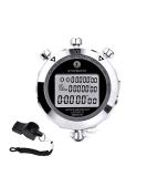 Rolilink Digital Stopwatch Timer - 100 Lap Metal Stop Watch for Sports Competition - Buy Online on GoSupps.com