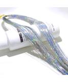 Shop 1x Glitter Tinsel Hair Extensions | Sparkling Hair Bling for Parties - International Shipping Available - Buy Online on GoSupps.com
