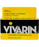 Vivarin Caffeine Alertness Aid 200mg - Pack of 2 x 40 Tablets | Fast International Shipping - Buy Online on GoSupps.com