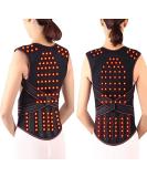 Self-Heating Magnetic Therapy Heated Vest for Back Pain Relief - Large Black Waist & Shoulder Support Brace - Buy Online on GoSupps.com