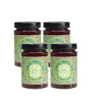GOOD GOOD Sweet Forest Fruit Jam - Keto Friendly - Low Calorie Without Added Sugars - Vegan - Gluten Free - Preserves - 330g x4 - Buy Online on GoSupps.com
