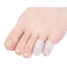 Hoogoo Pinky Toe Sleeves Protector 10 Pack Small Toe Caps Toe Cover Sleeves Provides Relief from Corns Blisters Reduce Friction - Buy Online on GoSupps.com