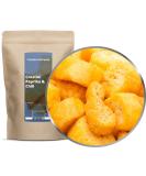 200g Vegan Croutons - Semmel Cubes with Chili Paprika Onion & Garlic | Lactose-Free Crostini for Soup & Salad - Buy Online on GoSupps.com