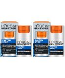 L'Or al Men Expert Anti-Aging Moisturizer - Wrinkle Defense & Dark Circle Treatment | 50ml Face Cream with Vitamin E | 2-Pack - Buy Online on GoSupps.com