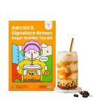Tokimeki Bubble Tea Kit 255g - Make Perfect Hot or Cold Bubble Tea at Home | Heartforcards Shipping Protection | Brown Sugar Flavor - Buy Online on GoSupps.com