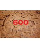 Brown Demerara Cane Sugar Sachets - 600 Individually Wrapped Pure Granulated Packets - Buy Online on GoSupps.com