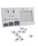Light Gray Baby Sonogram Picture Frame | Ultrasound Photo Frame for Moms-to-Be | Perfect Pregnancy Announcement Gift - Buy Online on GoSupps.com