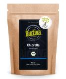 Biotiva Chlorella Powder Organic 500g - Chlorella Vulgaris - Algae - Packed and Controlled in Germany (DE-ECO-005) - Buy Online on GoSupps.com