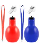 Famini Hand Whistle Set - 2 Hygienic Hand Pipes & Stainless Steel Sports Pipes for Trainers Coaches & Dog Trainers | Perfect for Football & Sports Accessories - Buy Online on GoSupps.com