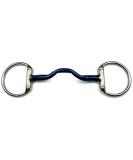 OTTE Ported Eggbutt Blue Sweet Iron Horse Bit Snaffle Port Mouthpiece (5.75") - Buy Online on GoSupps.com