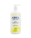 Kirk's 3-in-1 Castile Liquid Soap | Coconut Oil, Aloe Vera | Juniper & Lime Scent | 32 oz Pump Bottle | Shampoo, Face & Body Wash for All - Buy Online on GoSupps.com