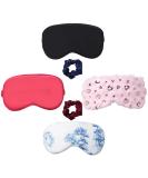 Silk Sleep Mask for Women & Men | Furry Eye Mask | Soft Eye Cover & Blindfold for Relaxation - Buy Online on GoSupps.com