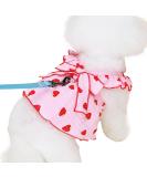 Shenrongtong Small Dog Dress - Cute Cotton Clothing for Small Dogs & Cats | Pink XS Party Outfit - Buy Online on GoSupps.com