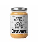 Cravers 100% Hazelnut Butter - Vegan, Gluten-Free, Keto-Friendly, No Palm Oil, Non-GMO, Sugar Free Spread - 12oz Jar - Buy Online on GoSupps.com
