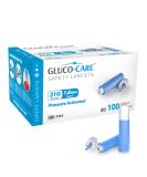 Buy Sterile Safety Lancets 21G x 1.8mm - Pre-loaded Contact-Activated Box of 100 for Safe Blood Sampling - International Shipping Available - Buy Online on GoSupps.com