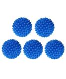 KOMUNJ 5 Pcs Laundry Tumble Dryer Balls - Reusable Plastic Balls for Speeding Drying and Reducing Creases - Buy Online on GoSupps.com