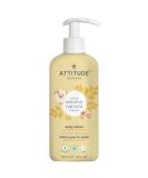 ATTITUDE Body Lotion for Baby | EWG Verified Vegan & Cruelty-Free | Hypoallergenic Unscented Formula for Sensitive Skin - 16 Fl Oz - Buy Online on GoSupps.com