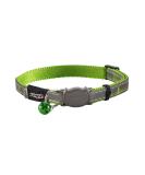Buy ROGZ CB08-L Collar Nightcat - S Green | Premium Pet Collar for Stylish and Safe Pets | Fast International Shipping - Buy Online on GoSupps.com
