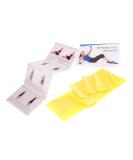 Theraband Original Fitness Band 2.5m - Yellow Resistance Band for Strength Flexibility & Physiotherapy | Full Body Training Equipment - International Shipping Available - Buy Online on GoSupps.com