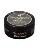 Woody's 2-in-1 Beard Balm & Conditioner - Coconut Oil Panthenol Beeswax - 2 Oz for Stylish Facial Hair - Buy Online on GoSupps.com