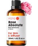 Hana Rose Essential Oil - 100% Pure Therapeutic Grade for Skin, Aromatherapy & Perfume (1 fl oz) - Buy Online on GoSupps.com