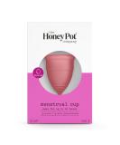 The Honey Pot Company Menstrual Cup - Hypoallergenic Medical Grade Silicone Reusable & Washable | Natural Feminine Hygiene Products Size 1 - Buy Online on GoSupps.com