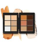 12 Colors Concealer Palette | Cream Contour & Highlighter for Flawless Finish | Long-Lasting Matte Makeup - Buy Online on GoSupps.com