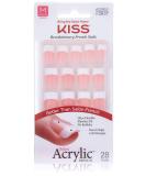 Kiss Salon Acrylic French Kit Sure Thing Medium (2 PACK) - 62 Piece Set - Buy Online on GoSupps.com