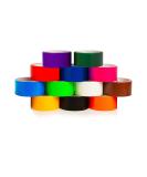 GIFTEXPRESS 12 Assorted Colored Duct Tapes - 10 Yards x 2 Inch Rolls - Multi-Purpose Bright Colors - DIY Art Kit - Home School Supplies - Black Navy Purple Red Orange White Teal Lime Green - Buy Online on GoSupps.com